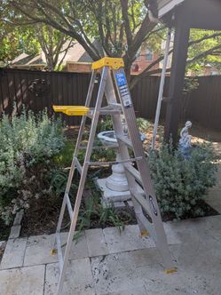 Werner 6 ft aluminum ladder