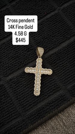 Cross pendent
