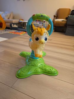 Learn with me bouncing lama toy