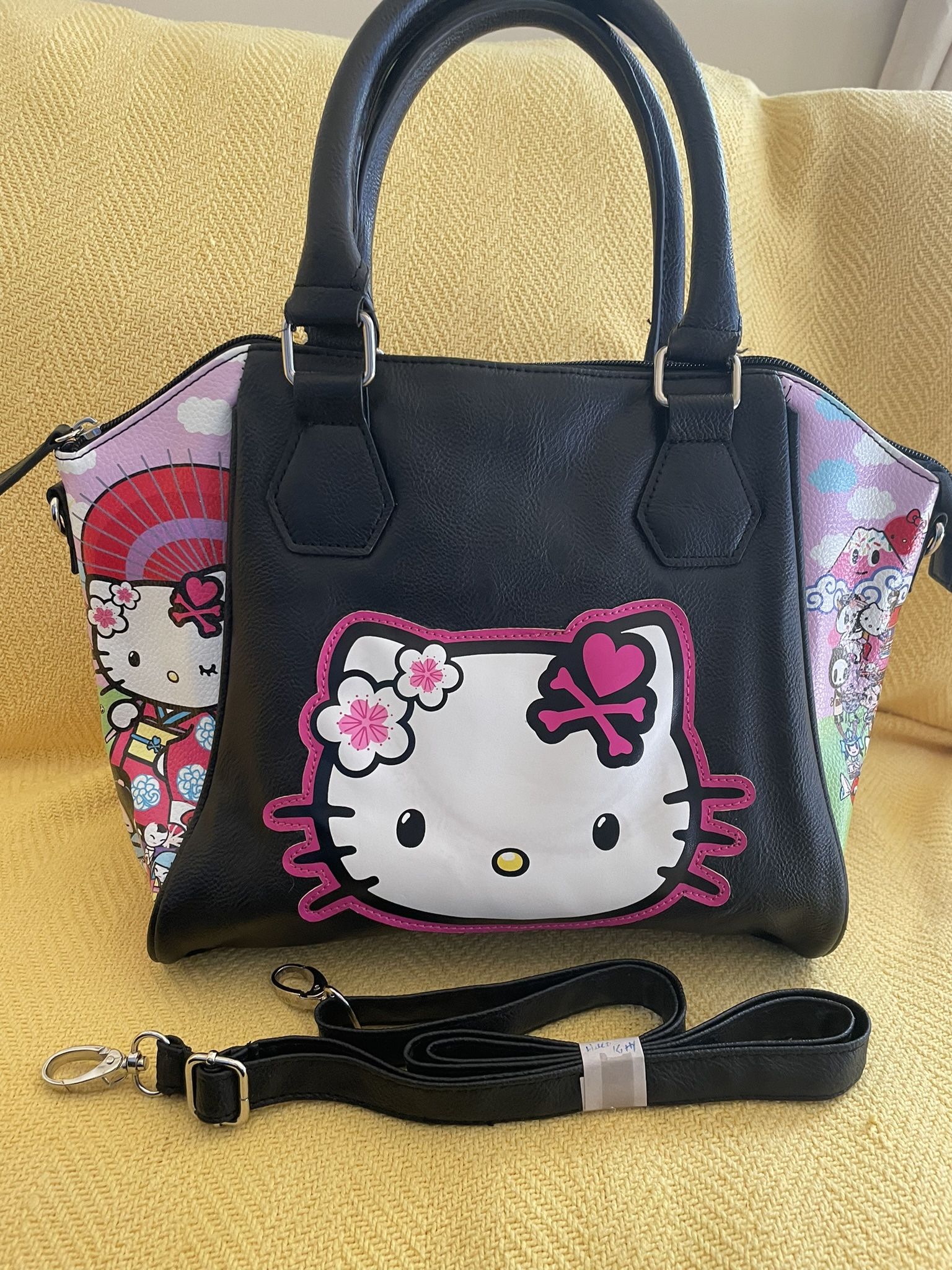 Tokidoki Sanrio Satchel/crossbody Faux Leather Bag