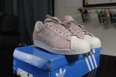 Dusty Rose adidas Superstar 80