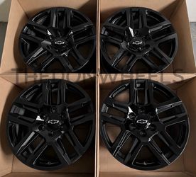 20” Chevy Tahoe Suburban Silverado Trail Boss wheels rims