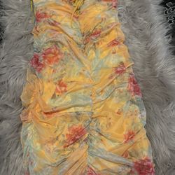 Cute Yellow Spring Dress