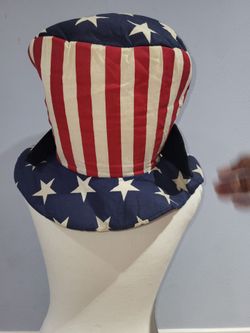 Mickey Mouse American Flag Uncle Sam Top Hat