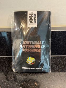 The Conqueror Virtual Challenge Medal NEW YORK CITY Virtual Anything is Possible