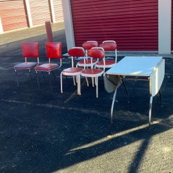 Retro Kitchen Table And Chairs 