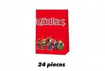 Roblox birthday party supplies candy treat bags