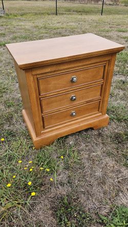Cherry Wood Nightstand