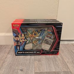 Pokemon Hop's Zacian EX Box