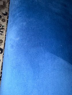 Navy Blue Small Sectional Sofa – For Sale
