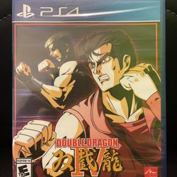 Double Dragon IV PS4 - Limited Run - Retro Video Game