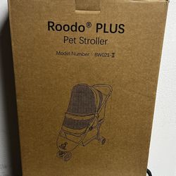 Pet Stroller And Water Dispenser 