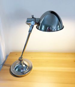 High-Polish Chrome Industrial Pharmacy Lamp