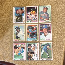 1978 Topps Vintage Card Lot #9 Only $2 For All 