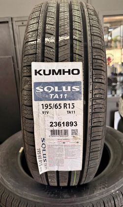 195/65R15 Set Of 4 Kumho Ta11 New Tires