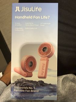 JisuLife Handheld Fan Life7 Pink