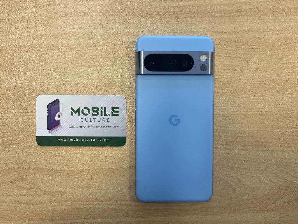 Unlocked Blue Google Pixel 8 Pro 128gb  (90 Day Same As Cash Financing Available)