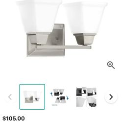 Progress Lighting Clifton Heights 2 Light 14-1/4" Wide Bathroom Vanity Light