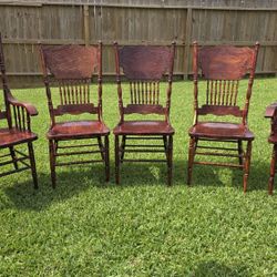 Pressback Dinning Chairs Set