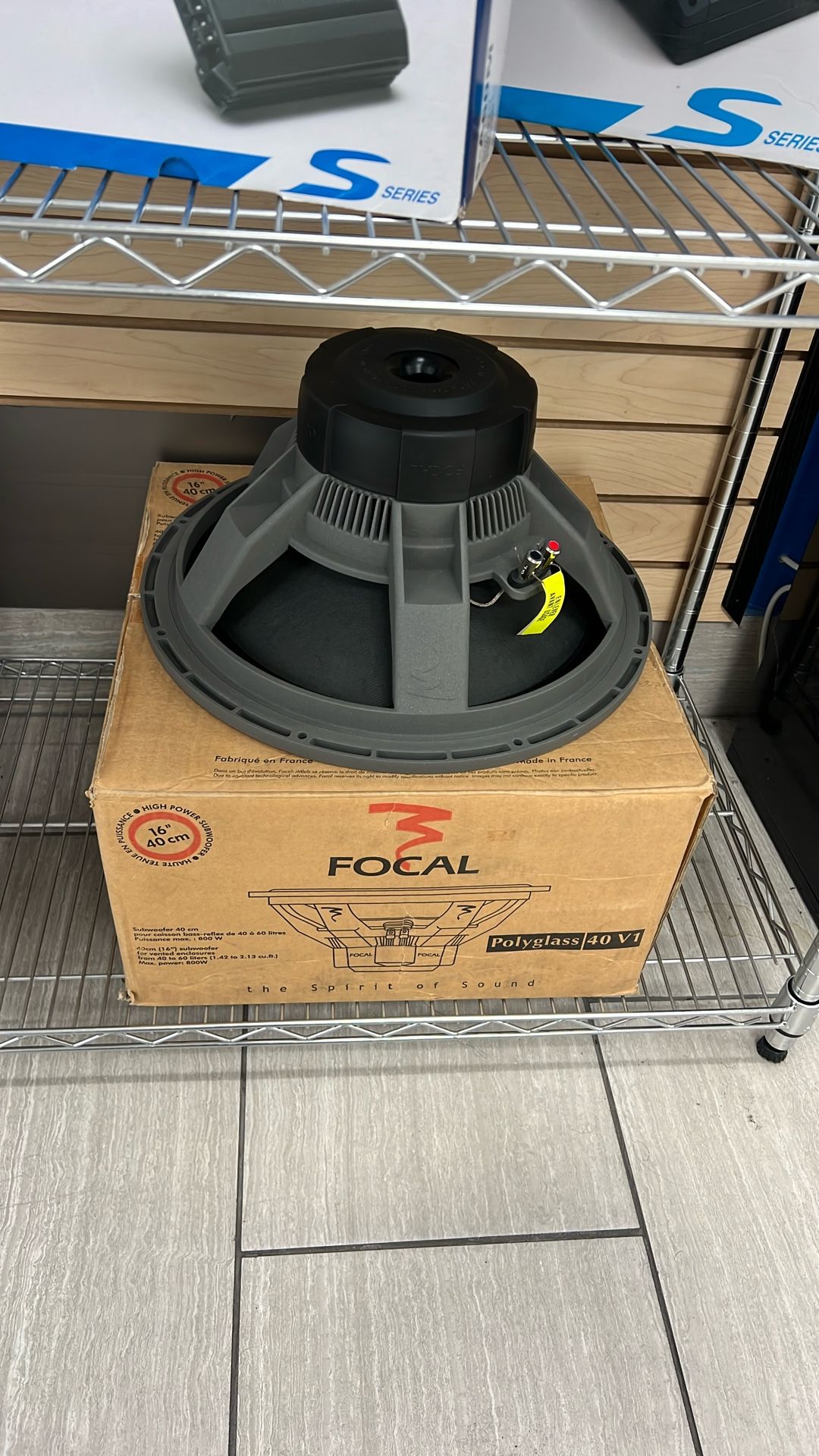 16" Focal Subwoofers