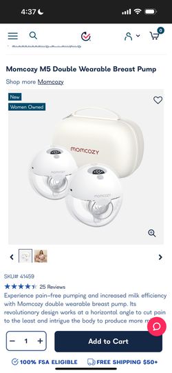 Mom Cozy Electric Breast Pump