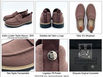 TARYN ROSE "AMY" talla 9 1/2 de mujer.