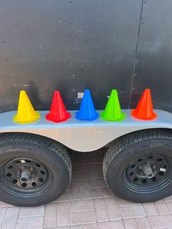 7 inch plastic agility cones 20 cones per pack