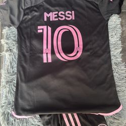 Inter Miami Messi Kids Soccer Jersey 
