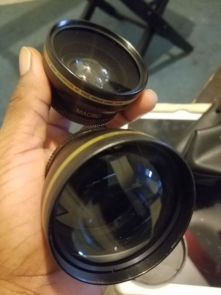 2 Nikon Telephoto lenses
