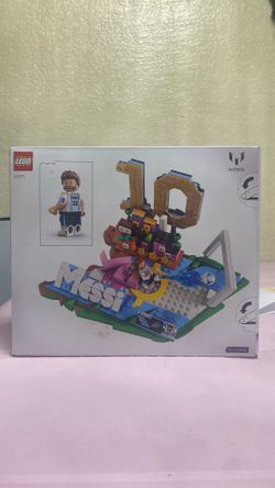 Lionel Messi Soccer Highlights Lego set