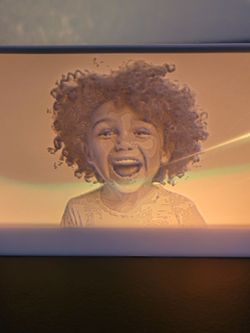 Custom 3D printed photo / Memory lights