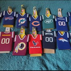 NFL BOTTLE JERSEYS NEW