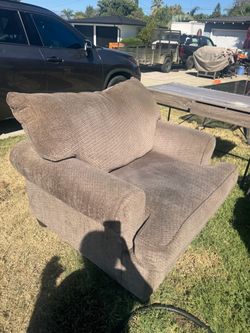 Large Upholstered Accent Chair