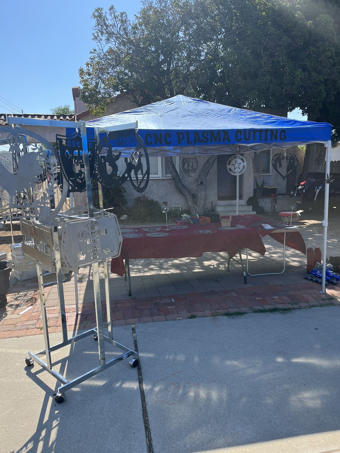 Custom Made Cnc Plasma Metal Art