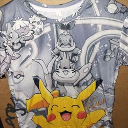Pokémon Shirt, Large, New