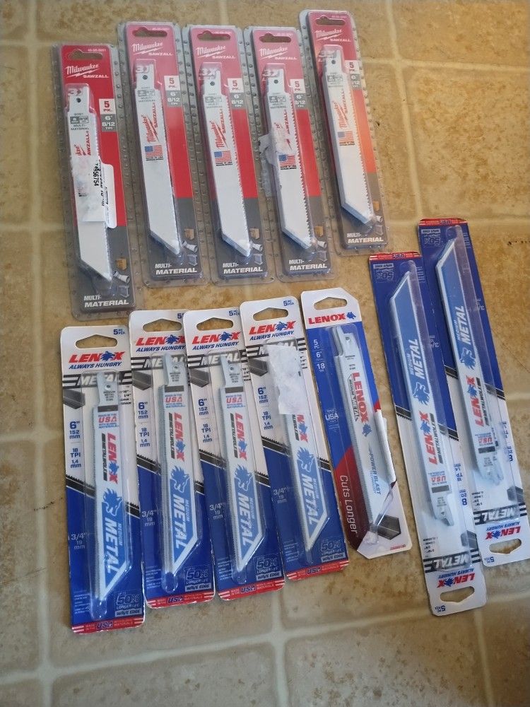 Milwaukee Sawzall Blades