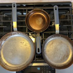 Meissen Carbon Steel Pan Set - 3 Sizes