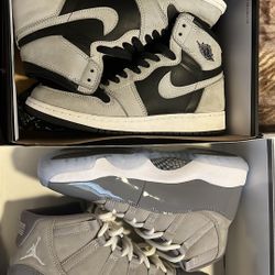 Cool Grey 11 , Jordan 1 Showdown 2.0