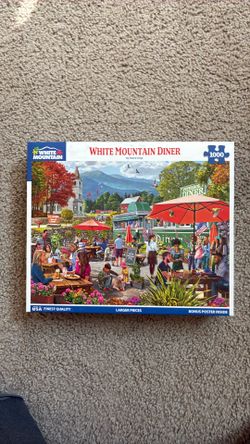 Jigsaw puzzle WHITE MOUNTAIN DINER White Mountain NO MISSING PIECES