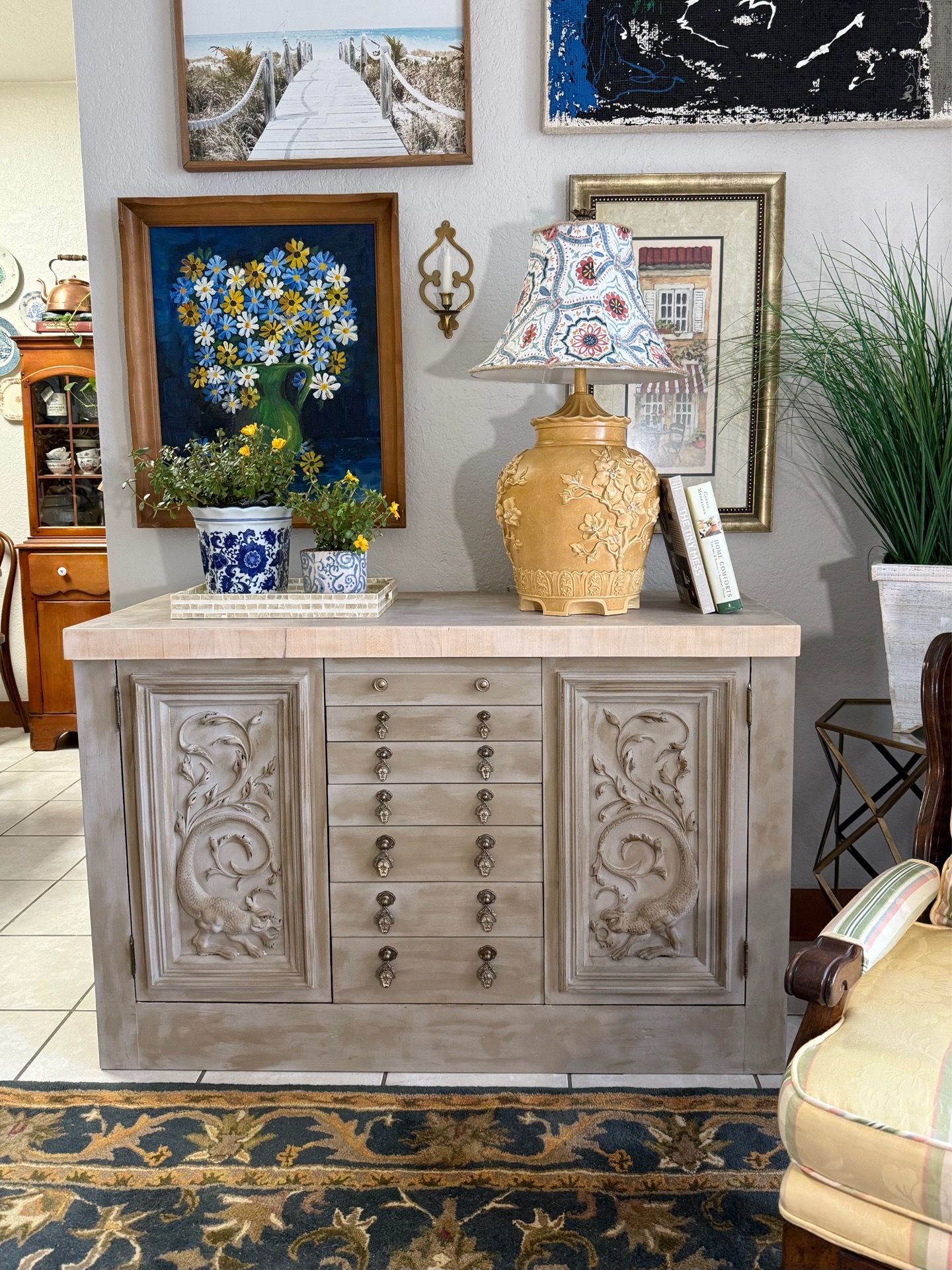 Vintage Sideboard Buffet