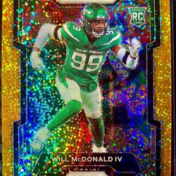 2023 Prizm Sparkle-William McDonald IV- Gold Sparkle /25