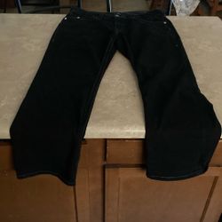 Black Ricky True religion jeans