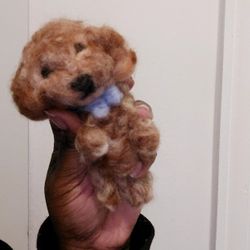 Hand Felted  Puppy