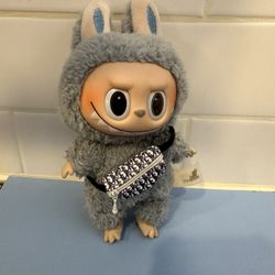 For Your Labubu Doll- Blue Crossbody Bag
