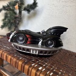 Batman & Robin Batmobile Cookie Jar Breathtaking Graphic Vintage 1997