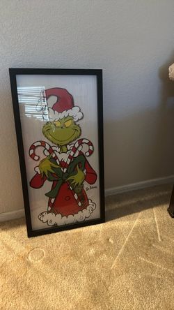 Frame grinch artwork