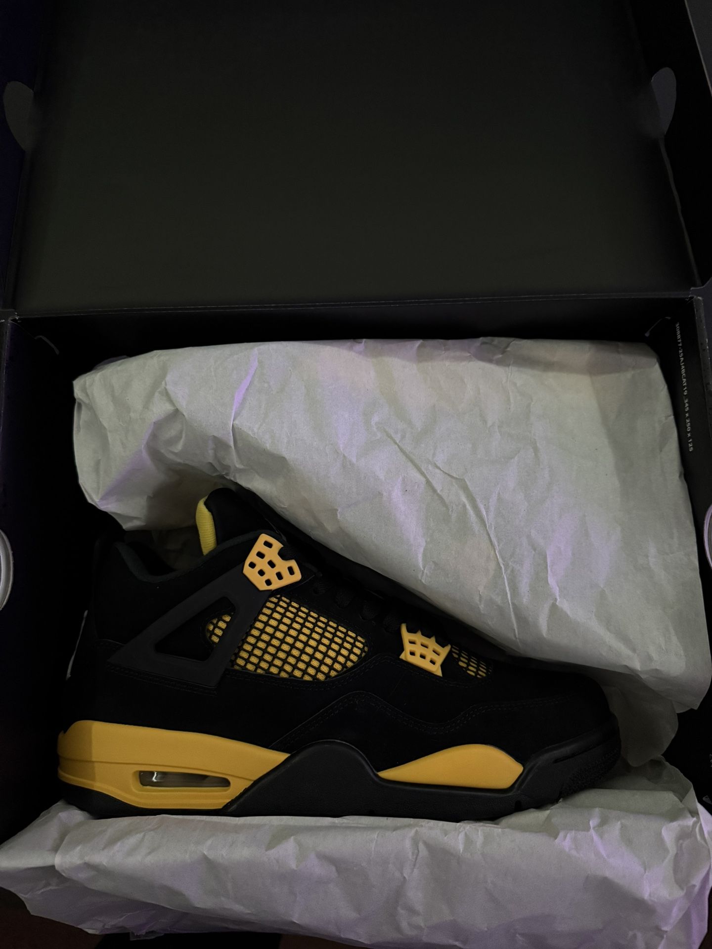Jordan 4's Yellow Thunder
