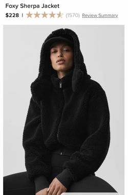 Alo black jacket