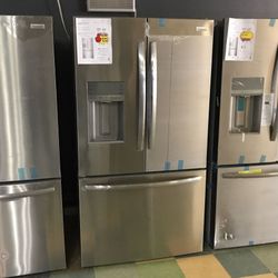 Frigidaire Counter Depth French Door Refrigerator With Water Dispenser  AND  Ice Maker U 