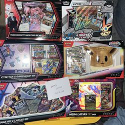 Lot Of Pokemon TCG Sealed Boxes 